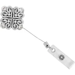 Alcazar Clip-On Badge Clip 5 Alcazar Clip-On Badge Clip -Brighton Handbags Outlet Store alcazar clip on badge clip silver 2 9b0c55c6 fd43 4d50 a853 e5b7da1fd423