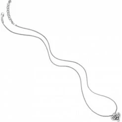 Alcazar Heart Badge Clip Necklace -Brighton Handbags Outlet Store alcazar heart badge clip necklace silver 2 3c0d80ff be93 402f 9409 1933ee57bbc7