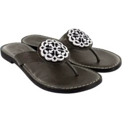 Alice Classic Neutrals Sandals -Brighton Handbags Outlet Store alice classic neutrals sandals pewter 0