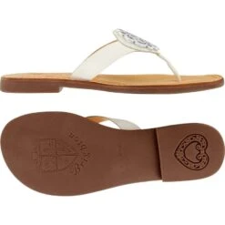 Alice Classic Neutrals Sandals -Brighton Handbags Outlet Store alice classic neutrals sandals white 2