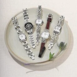Ashbourne Watch -Brighton Handbags Outlet Store ashbourne watch silver black 2