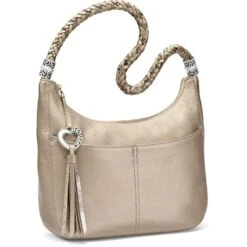 Barbados Ziptop Hobo -Brighton Handbags Outlet Store barbados ziptop hobo zinc pearl 0 0c3ca689 1d33 42d0 8f15 e833fb32f539