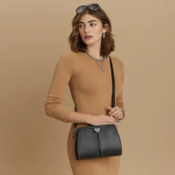 Beckman Organizer Bag -Brighton Handbags Outlet Store beckman organizer bag black 4