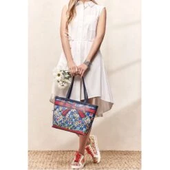 Bee Happy Large Tote 7 Bee Happy Large Tote -Brighton Handbags Outlet Store bee happy large tote multi 3 1de67666 a584 4e61 90da 4beb503e1cc2