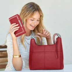 Bellaire Rockmore Wallet -Brighton Handbags Outlet Store bellaire rockmore wallet lipstick 3