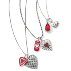 Beloved Heart Amulet -Brighton Handbags Outlet Store beloved heart amulet silver red 2 39ae41db 5a45 4de2 b285 1dbb27b30388