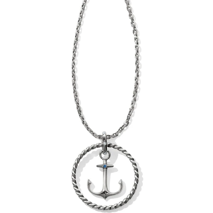 Blue Water Float Anchor Convertible Necklace 1 Blue Water Float Anchor Convertible Necklace