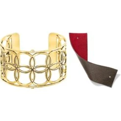 Christo NYC Wide Cuff Bracelet Set -Brighton Handbags Outlet Store christo nyc wide cuff bracelet set gold lipstick 3 0c70d074 5b07 4ca3 a745 03e568cb3a31