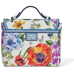 Clarette Flap Cross Body Bag -Brighton Handbags Outlet Store clarette flap cross body bag white multi 2