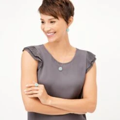 Color Clique Gem Scroll Ring Set -Brighton Handbags Outlet Store color clique gem scroll ring set silver amozonite 2 3627f4f9 9da1 4456 a3d4 4e10b4ed9c04