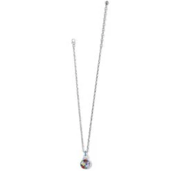 Colormix Domed Necklace -Brighton Handbags Outlet Store colormix domed necklace silver multi 2