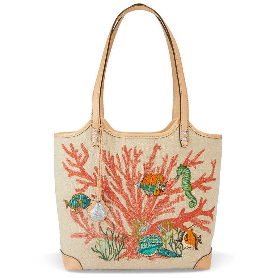 Coral Tote 1 Coral Tote