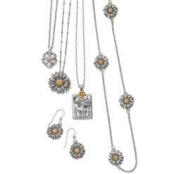 Daisy Dee Short Necklace -Brighton Handbags Outlet Store daisy dee short necklace silver gold 2 5a503a8f 86b5 46b0 98e1 4985447f55f7
