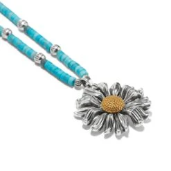 Daisy Dee Turquoise Necklace -Brighton Handbags Outlet Store daisy dee turquoise necklace silver turquoise 3