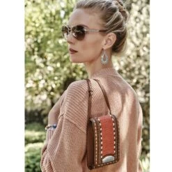 Dakota Phone Organizer -Brighton Handbags Outlet Store dakota phone organizer bourbon 4