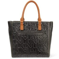 Deeply In Love Hand-Held Tote -Brighton Handbags Outlet Store deeply in love hand held tote black 2 28caa88d aa36 472a a9a4 2127ebcf2420