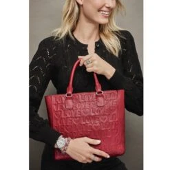 Deeply In Love Hand-Held Tote -Brighton Handbags Outlet Store deeply in love hand held tote lipstick 3 236fc410 5498 4dda 8f34 8841cf321c9a