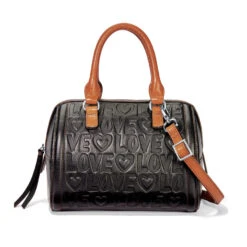 Deeply In Love Satchel -Brighton Handbags Outlet Store deeply in love satchel black 0