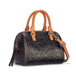 Deeply In Love Satchel -Brighton Handbags Outlet Store deeply in love satchel black 2