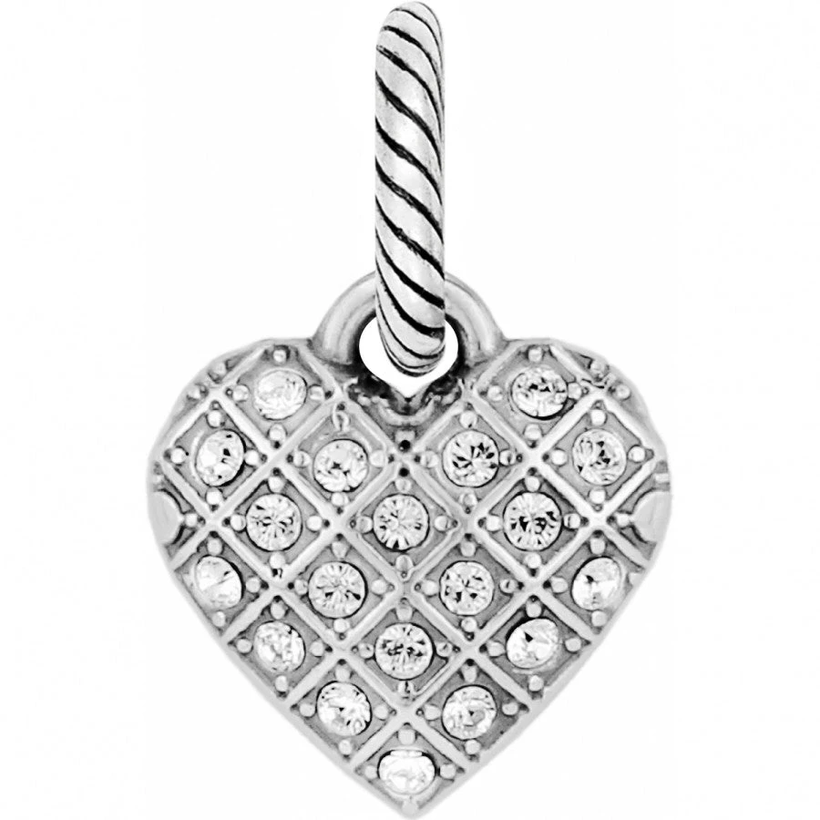 Diamond Heart Charm 1 Diamond Heart Charm