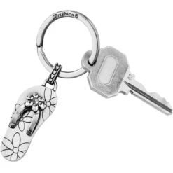 Dixie Key Fob -Brighton Handbags Outlet Store dixie key fob silver 2 af1bea61 c41c 4e56 9559 3dc329199542