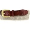 Elastic Cord W/ Croco Belt