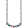 Elora Gems Dots Curve Necklace