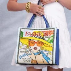 Fashionista Santorini Medium Tote -Brighton Handbags Outlet Store fashionista santorini medium tote multi 3