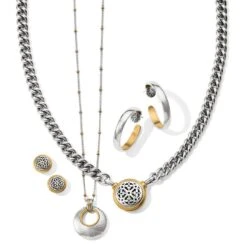 Ferrara Entrata Small Hoop Earrings -Brighton Handbags Outlet Store ferrara entrata small hoop earrings silver gold 2 c3a42885 6836 4d73 9057 328601dec87d