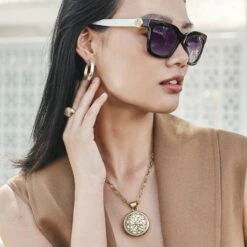 Ferrara Entrata Small Hoop Earrings -Brighton Handbags Outlet Store ferrara entrata small hoop earrings silver gold 5