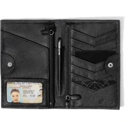 Ferrara Folio Wallet -Brighton Handbags Outlet Store ferrara folio wallet black 2 f5b5cf8f 7b0d 49af a743 803a7efa7bd0
