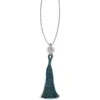 Ferrara Medallion Tassel Necklace