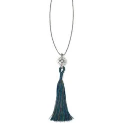 Ferrara Medallion Tassel Necklace