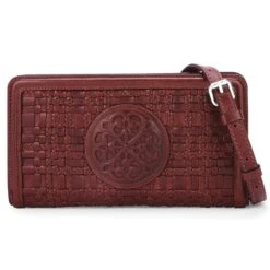 Ferrara Montecito Zip Wallet -Brighton Handbags Outlet Store ferrara montecito zip wallet garnet 0