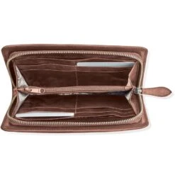 Ferrara Montecito Zip Wallet -Brighton Handbags Outlet Store ferrara montecito zip wallet whisky 1 daff9608 3d14 44af 96ed d0bf89c12ddf