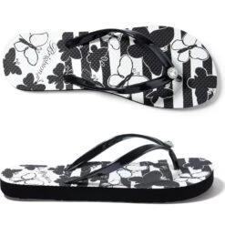 Float Flip Flops -Brighton Handbags Outlet Store float flip flops black white 4