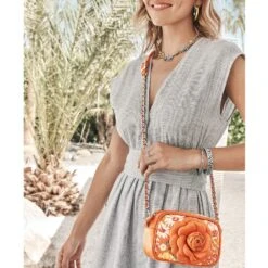 French Garden Rosie Camera Bag -Brighton Handbags Outlet Store french garden rosie camera bag multi 4