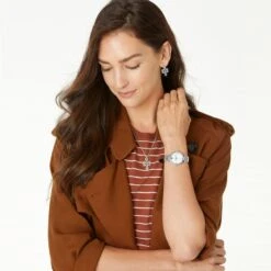 Galway Reversible Watch -Brighton Handbags Outlet Store galway reversible watch brown black 5 b15f4d6e 6af5 4272 ae99 15c610684e43