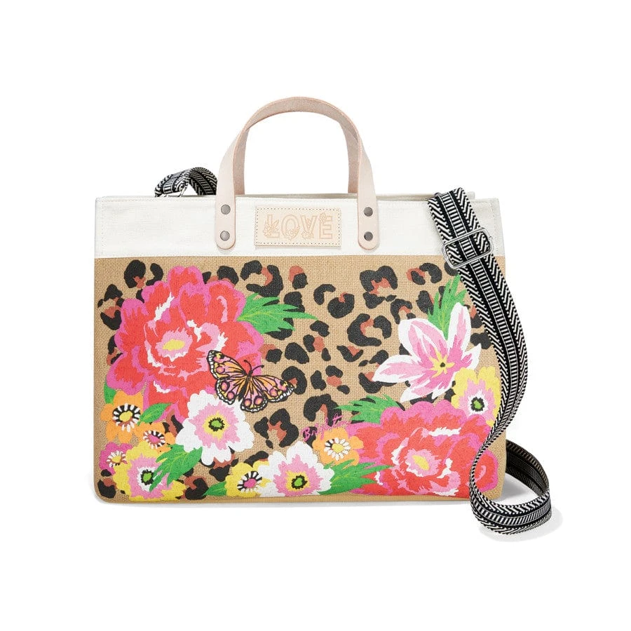 Garden Spots East West Burlap Tote 2 Garden Spots East West Burlap Tote - Image 2