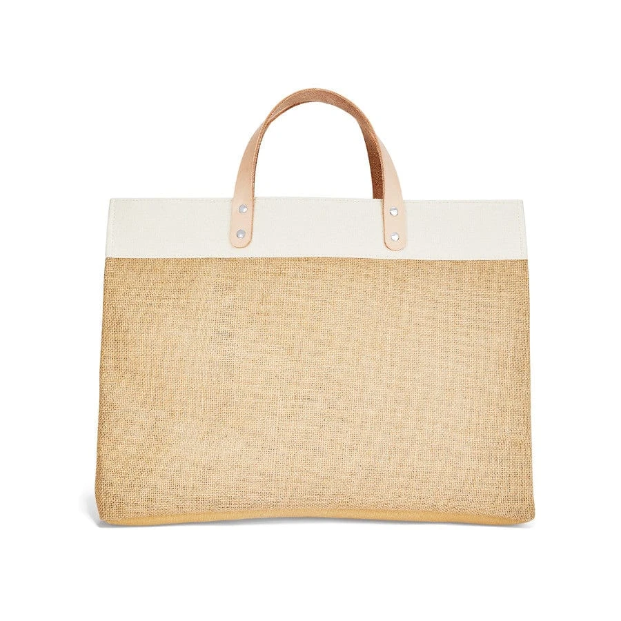 Garden Spots East West Burlap Tote 3 Garden Spots East West Burlap Tote - Image 3