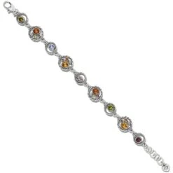 Halo Gems Bracelet -Brighton Handbags Outlet Store halo gems bracelet silver multi 1