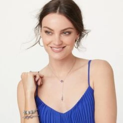 Halo Hinged Bangle -Brighton Handbags Outlet Store halo hinged bangle silver tanzanite 4 dea5f7ce 1ffe 4472 a2cb dbab481caa22