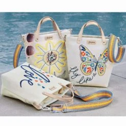Heartful Embroidered Medium Messenger Bag 7 Heartful Embroidered Medium Messenger Bag -Brighton Handbags Outlet Store heartful embroidered medium messenger bag multi 3
