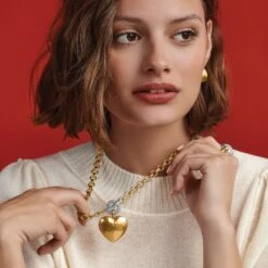 Inner Circle Heart Toggle Necklace 14 Inner Circle Heart Toggle Necklace -Brighton Handbags Outlet Store inner circle heart toggle necklace silver gold 4