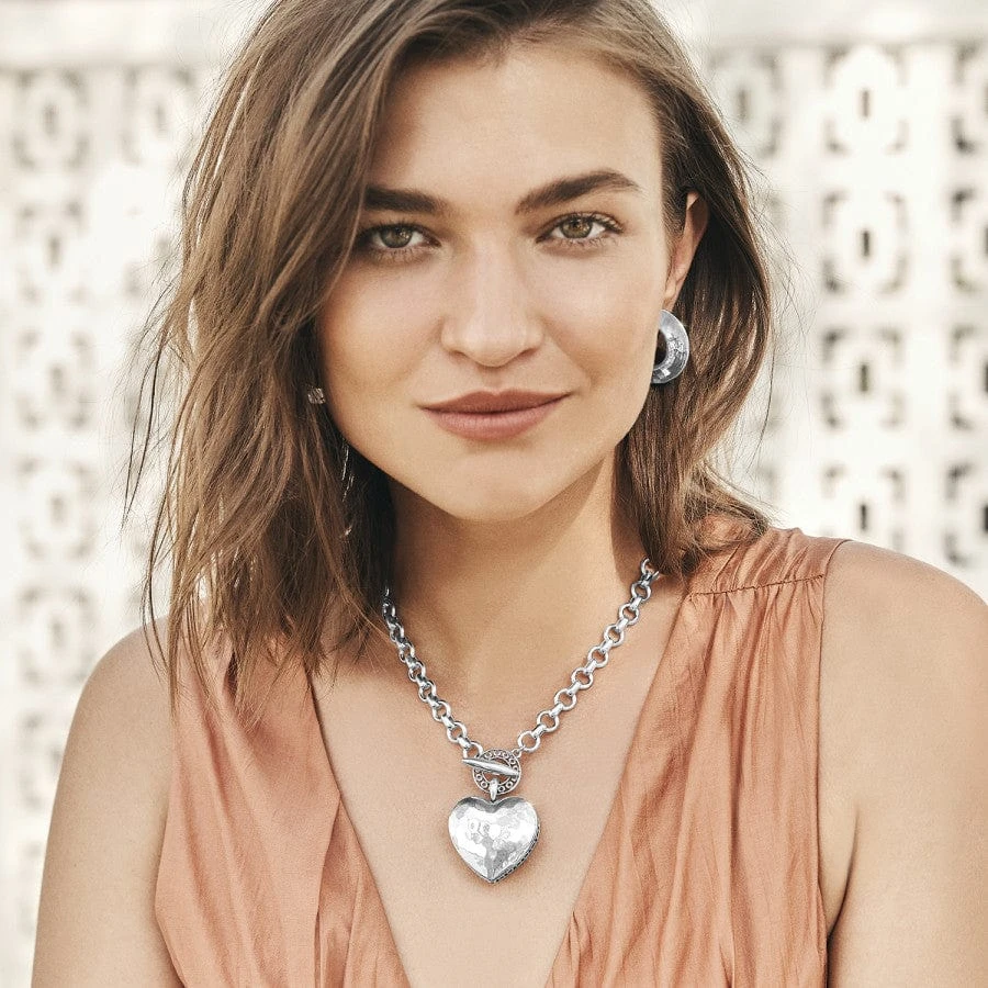 Inner Circle Heart Toggle Necklace 10 Inner Circle Heart Toggle Necklace - Image 10