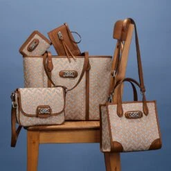 Interlok Braid Medium Wallet -Brighton Handbags Outlet Store interlok braid medium wallet bourbon 3