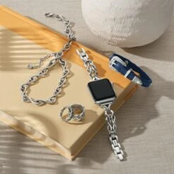 Interlok Harmony Watch Band -Brighton Handbags Outlet Store interlok harmony watch band silver 2