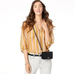 Interlok Large Wallet -Brighton Handbags Outlet Store interlok large wallet black 4 2786fecc 39bf 4826 a12a 24ed872c2e0b