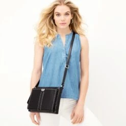 Jagger Cross Body Organizer -Brighton Handbags Outlet Store jagger cross body organizer black 6 f6b02cc5 cbb9 4188 875b 2880073f8ca3
