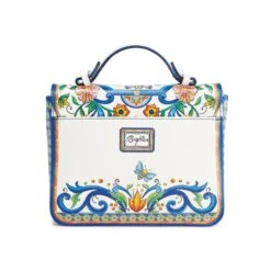La Farfalla Emilia Flap Bag 8 La Farfalla Emilia Flap Bag -Brighton Handbags Outlet Store la farfalla emilia flap bag white multi 2